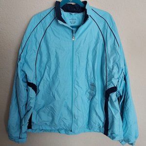 BCG Blue Athletic Rain Jacket